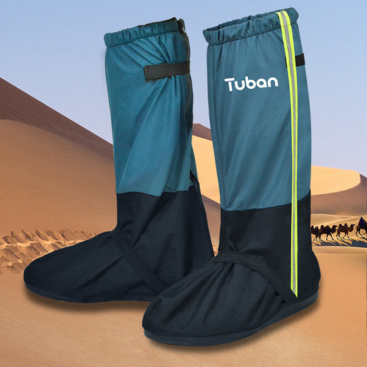 Desert Climbing Hiking Gear, Unisex Sandproof Shoe Covers, Waterproof Leg Covers for Travel, Warm Ski Foot Covers