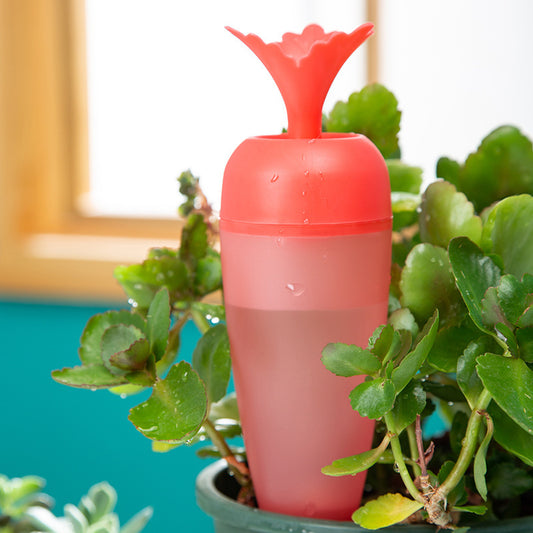 Plant Watering Ball Plastic Automatic Watering Spike Valve Automatic Watering Dripper Irrigation Device for Indoor and Outdoor Use