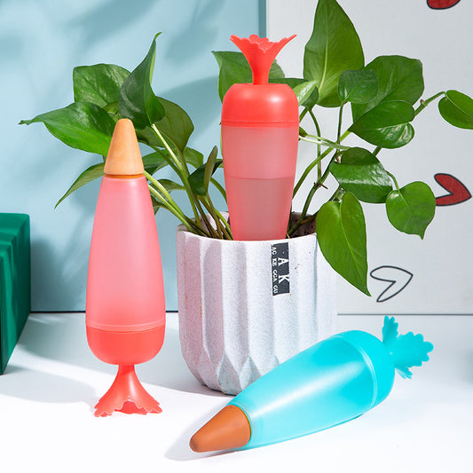 Plant Watering Ball Plastic Automatic Watering Spike Valve Automatic Watering Dripper Irrigation Device for Indoor and Outdoor Use