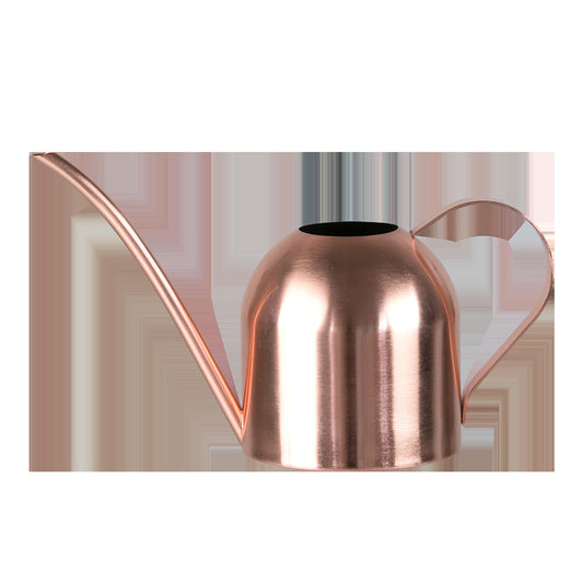 ステンレス製植物用じょうろ｜ロングノズルでやさしく水やりできるガーデンポット