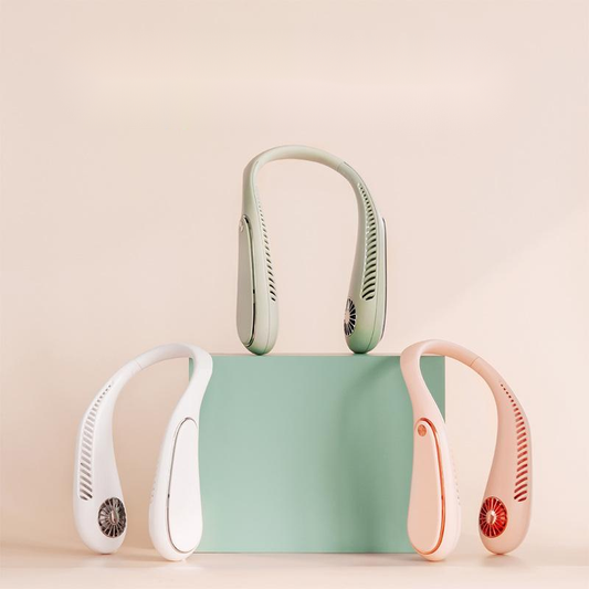 ポータブルミニ電動ファン｜羽なしで安全・USB充電式のコンパクト扇風機