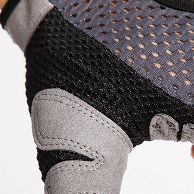 Half Finger Gloves Sports Fitness Gloves Outdoor Riding Anti-Slip Wearing Gloves