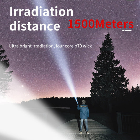 USB rechargeable multi-function portable lamp