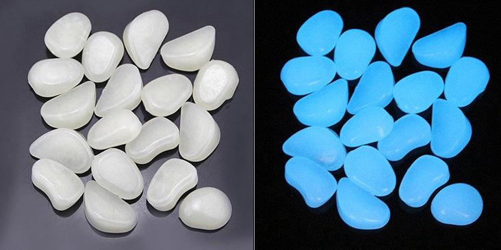Glow in the dark stone