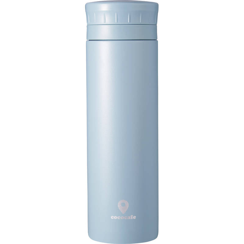 ココカフェ 真空二重マグ 300mL（パウダーコート） CC-30A スモークブルー 画像1