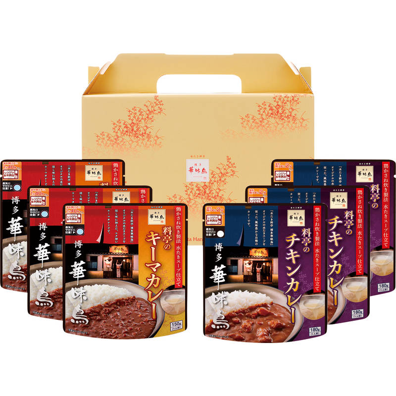博多華味鳥 料亭のカレーセット6食入り RCS-2 画像1