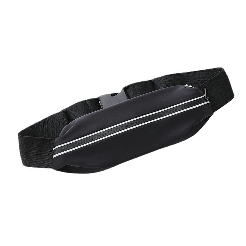 Unisex Outdoor Sports Waist Bag Gym Bag Waterproof Storage Bag Sports Bag Invisible Ultra-thin Mini Small Waist Bag