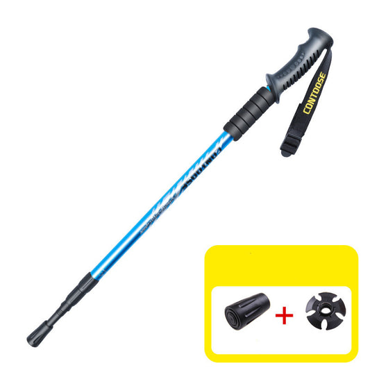 Ultra-lightweight telescopic trekking pole