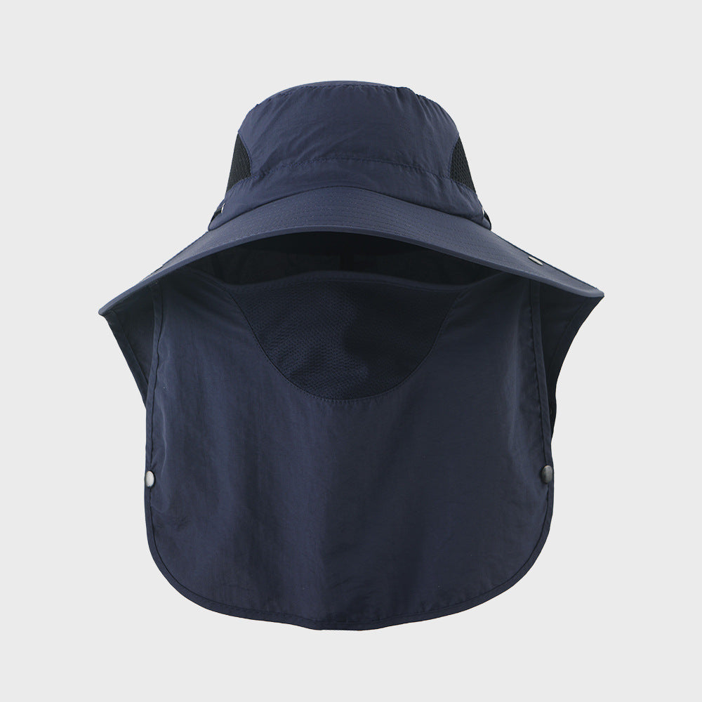 Outdoor fishing cap, bucket hat, UV protection, sun hat