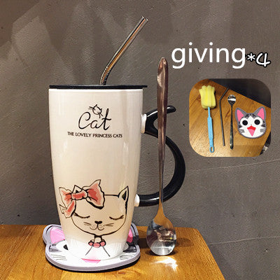 キャットセラミックマグ｜猫好きに贈りたい♪見て癒される可愛い陶器マグ