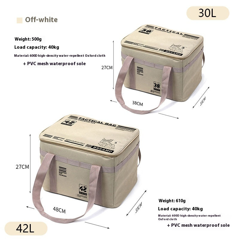 大容量アウトドアタクティクスバッグ｜キャンプ道具をひとまとめにできる頑丈収納バッグ