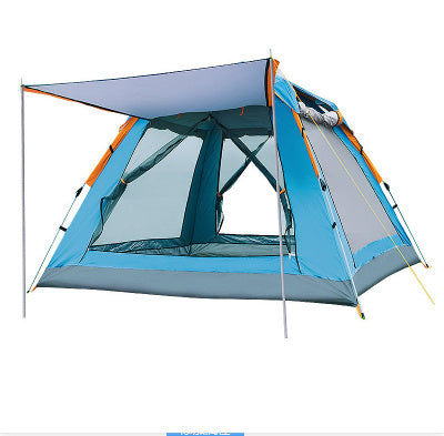 Fully automatic speed beach camping tent, waterproof, multi-person camping