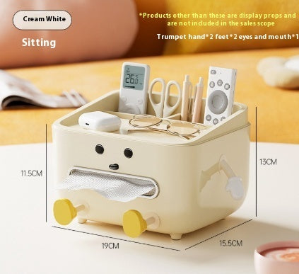 Multifunctional table storage and paper box decoration