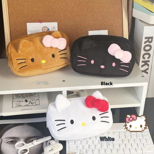 Cute Caramel Cat Pencil Case Cool