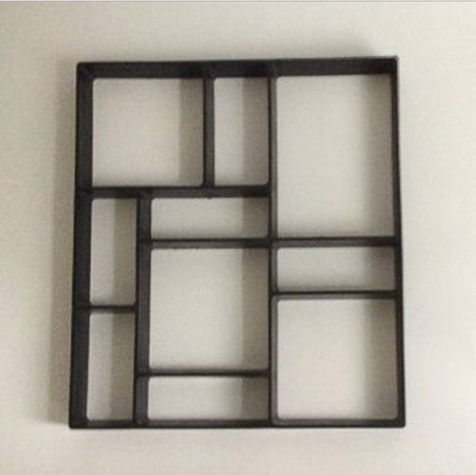 Ultra Light DIY Garden Paving Mold Hexagonal Fancy Mold