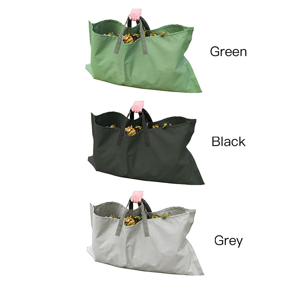 Garden Leaf Storage Outdoor Lawn Yard Waste Tarpaulin Container Recyclable Heavy Duty Garden Tote Garbage Bags Garden Tote Garbage Bags