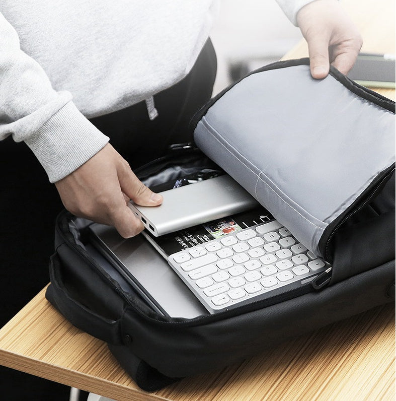 Multi-functional backpack for everyday business trips