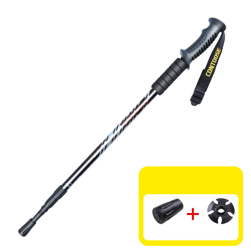Ultra-lightweight telescopic trekking pole