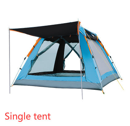 Fully automatic speed beach camping tent, waterproof, multi-person camping