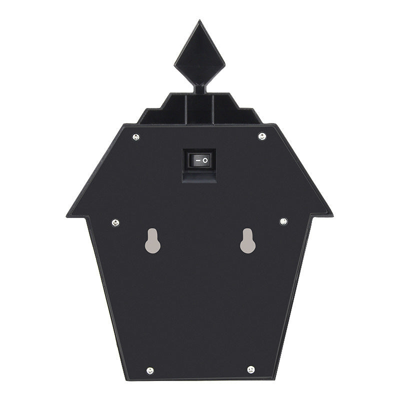 ソーラーレトロ六角形パネルランプ｜太陽光で灯る上品なガーデンライト