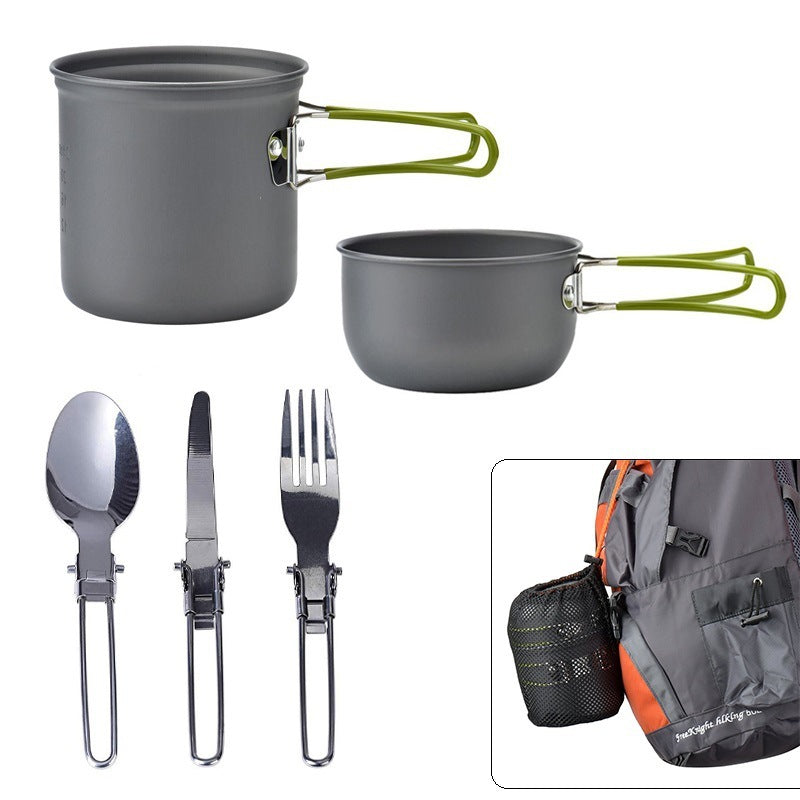 ポータブルキャンプ調理器具セット｜アウトドア・登山・防災に便利なコンパクトクッキングギア