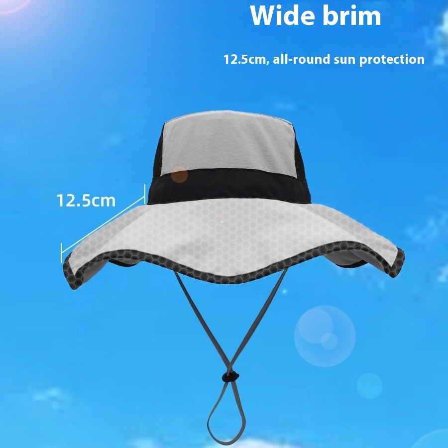 Sun protection, travel, outdoor, horse riding, wide brim hat