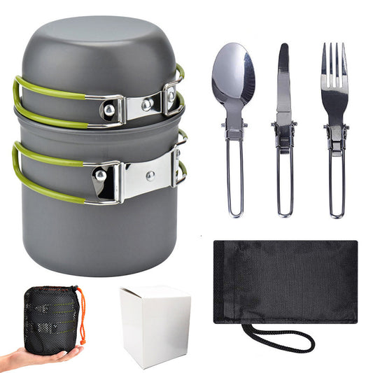 ポータブルキャンプ調理器具セット｜アウトドア・登山・防災に便利なコンパクトクッキングギア
