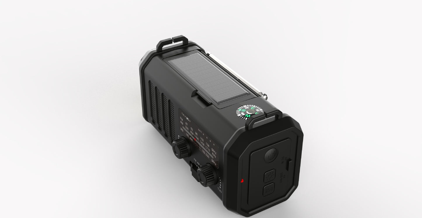 ソーラー充電式 FM・AMラジオ付きポータブル懐中電灯｜“もしも”に備える、あなたの小さなライフライン