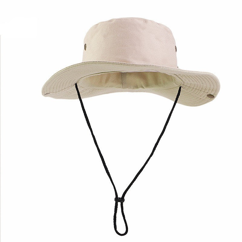Outdoor folding climbing hat for men