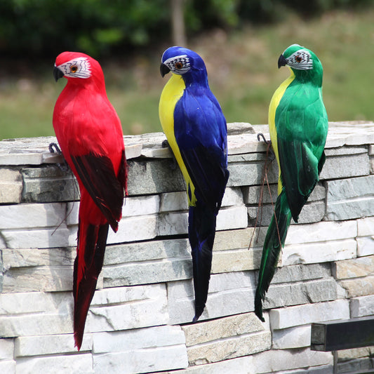 Artificial Parrot Window Gardening Decorative Bird Home Decoration