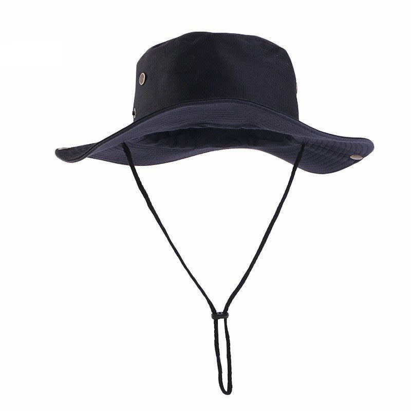 Outdoor folding climbing hat for men
