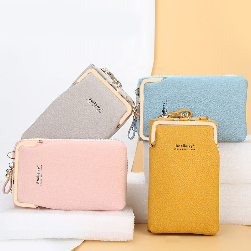ロック付きショルダーバッグ｜スマホも財布もこれ一つでおしゃれに持ち歩き