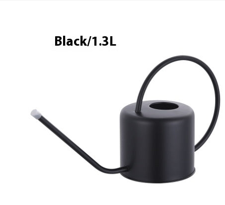 ステンレス製シャワーじょうろ｜ロングスパウトでやさしく水やりできるガーデンポット