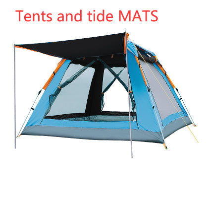 Fully automatic speed beach camping tent, waterproof, multi-person camping