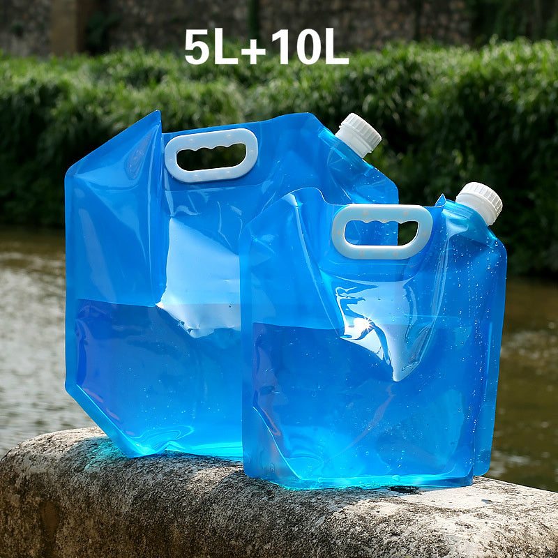 PVC Outdoor Camping Hiking Foldable Portable Water Bag Container