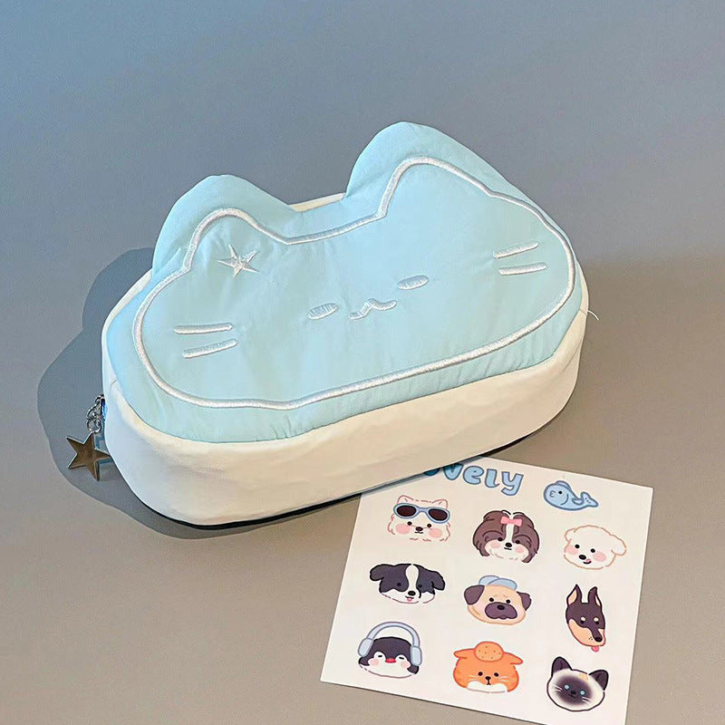 Cute Caramel Cat Pencil Case Cool