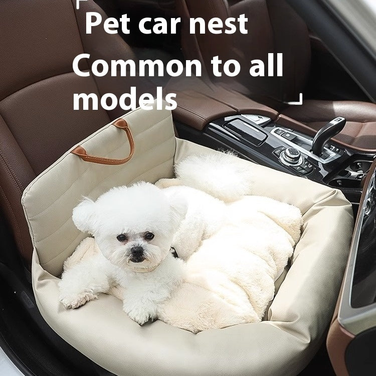 カーケンネル｜四季対応ペット用カーシート（小型犬・猫用）安全＆快適設計