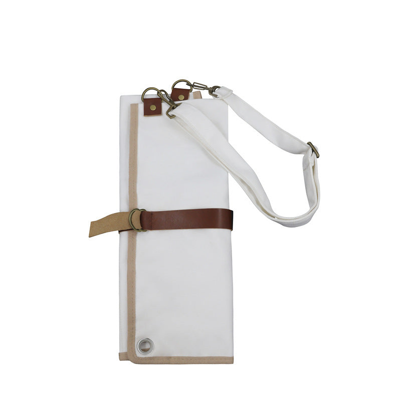 Outdoor Camping Utensils Spatula Spoon Hangable Cooking Utensils Foldable Utensil Bag