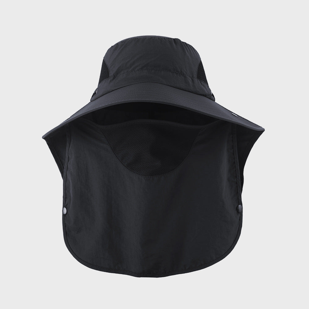 Outdoor fishing cap, bucket hat, UV protection, sun hat