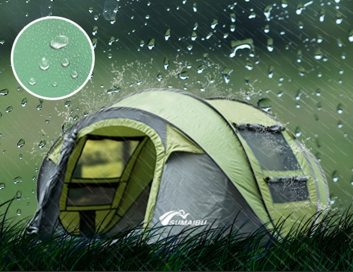 Outdoor Automatic Tent Quick Open and Throw Tent Camping Equipment for 3-4 People